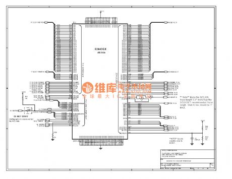 Computer Mainboard Circuit 440GX_09