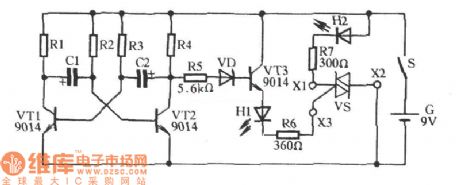 Voltage-Regulator Diode Performance Quick Test Circuit Diagram