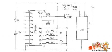 The SB-50ALTX emitter circuit