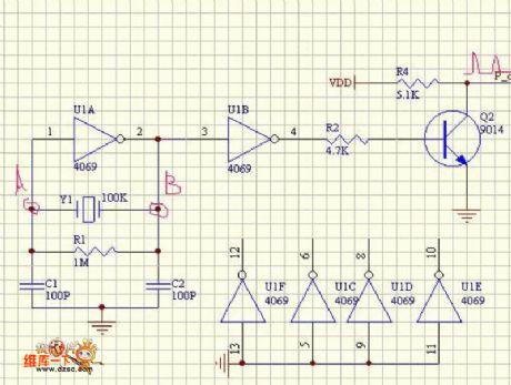 The pulse generating circuit