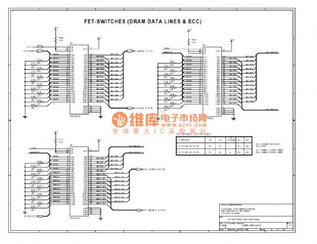 PC mainboard circuit 440BX-12