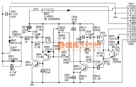 Toshiba 2500XH correction circuit