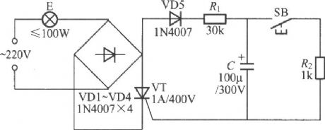 Simple delay lamp circuit (2)