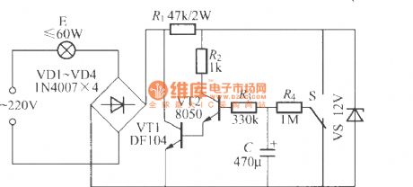 Simple gradually dark/light switch circuit (2)