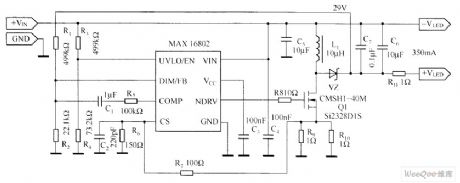MAX16802 Typical Appliction Circuit