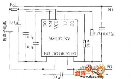 The internal structure diagram and the protection circuit of the MCP component (MMl521XV)