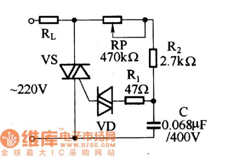 Two-way diode trigger circuit