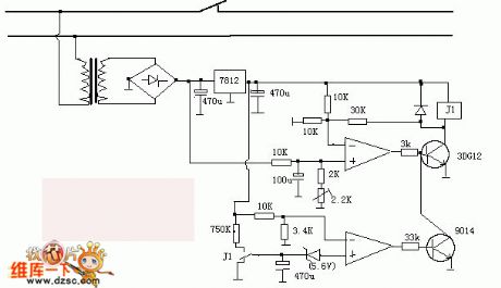 A self-recovery over-voltage protection circuit