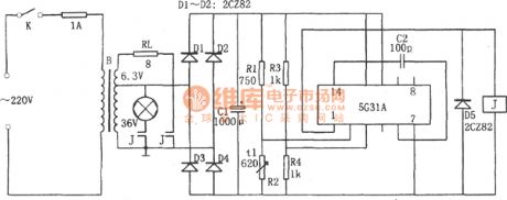 Developer temperature control circuit diagram