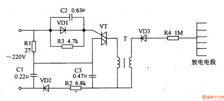 Negative oxygen ion generator 3