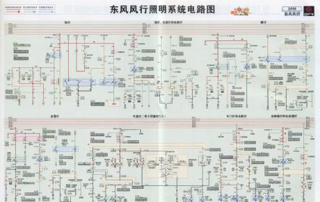 The Dongfeng-Funshion lighting system circuit