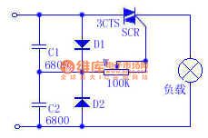 Simple mixing dimmer circuit