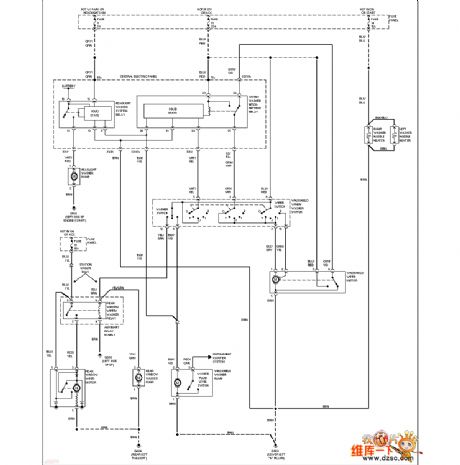 The Audi wiper/washer circuit