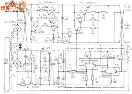 The 1.5V precise regulated power supply circuit