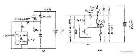 Threshold Switch Circuit of TCAl05 or TCA205A