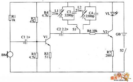 the circuit of whether rooster or hen discriminator(2)