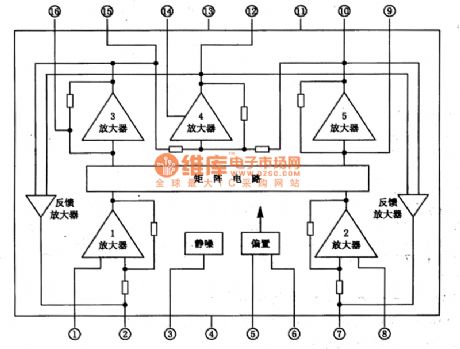 TA8106F double track headset drive integrated circuit