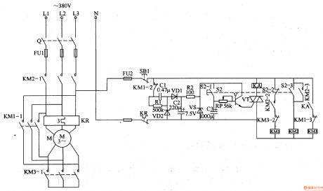 Motor voltage reducing starter 2