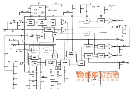 AN5342K picture definition enhancing integrated circuit