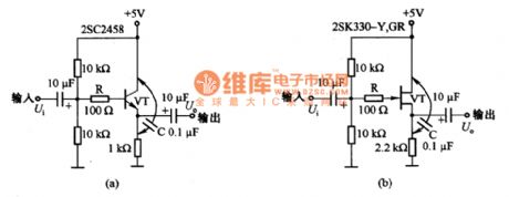 The follower circuit diagram of steady operation