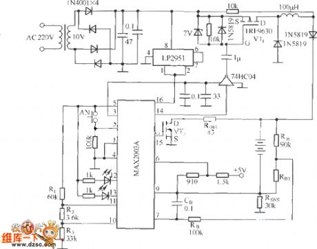 MAX2003A quick charger practical circuit