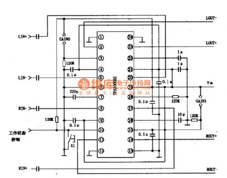 TPA2OOOD2 No filter D type audio power amplifier integrated circuit