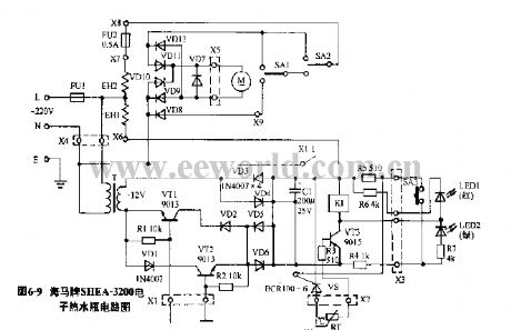 The electric thermos circuit (01)