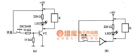 LED(relay) drive circuit diagram