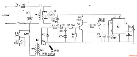 Electric welding machine no load electricity saver 4