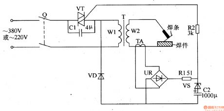 Electric welding machine no load electricity saver 8