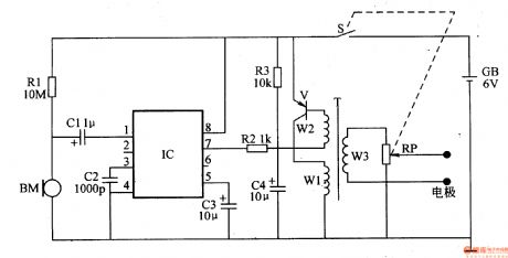 Electric snore-ceasing equipment 1