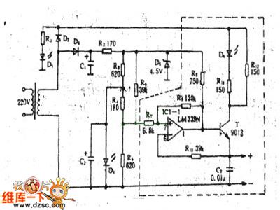 Automatic charger circuit