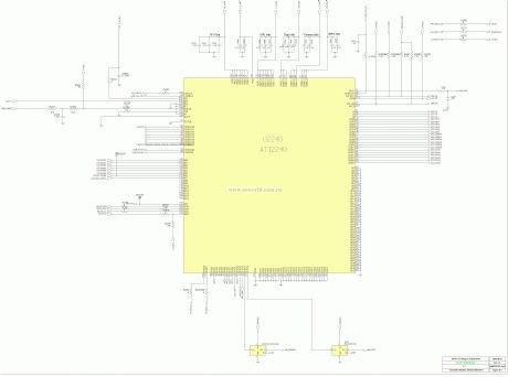 The principle circuit of classical Motorola L7 cellphone (6/7)