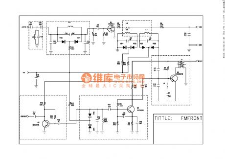 The classical high-frequency head circuit