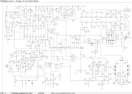 The radio circuit of the frequency LCD display (2)