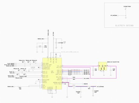 The principle circuit of classical Motorola L7 cellphone (4/7)