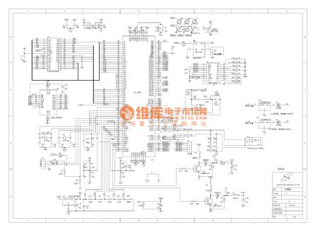 The MP3 hardware principle circuit (08)