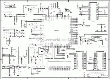 The MP3 hardware principle circuit (05)