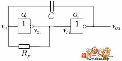 Asymmetrical multivibrator circuit