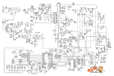 Wanbao DC2-13 series type electromagnetic cooker circuit