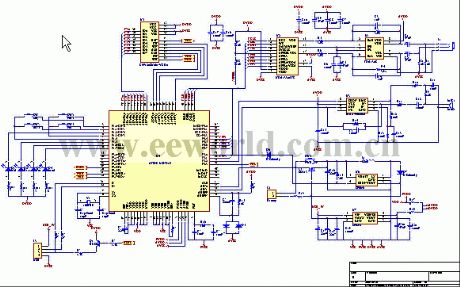 ATMEL AT89C51SND1 MP3 principle circuit
