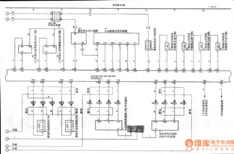 The FAW Toyota-Reiz engine control diagram (2)