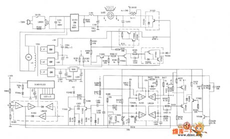 HF-10A type electromagnetic cooker circuit