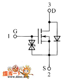Field-effect transistor RTF015N03、RTF025N03、RTR025N03 internal circuit