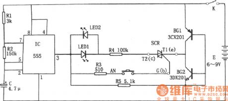 The controllable silicon fast tester circuit