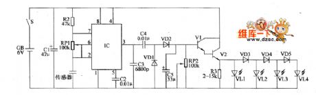 the circuit of humidity detector for food part 2