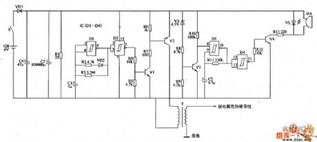 PASTURE FENCE DEVICE - HIGH-VOLTAGE DEVICE FOR ELECTRIC