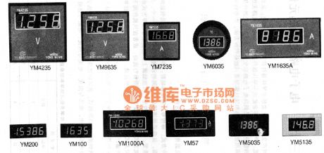 The outline circuits of some digital boards