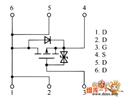 RSL020P03、RSQ025P03、RSQ030P03、RSQ035P03 internal circuit