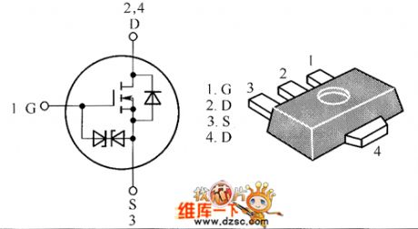 RQK0302GGDQS、RQK0301FGDQS internal circuit